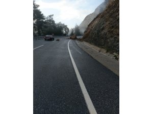 Marmaris'te sağanak ulaşımı olumsuz etkiledi