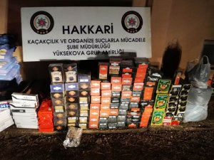 Hakkari’de kaçakçılık operasyonu