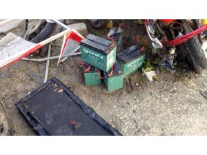 Çaldığı elektrikli bisikleti parçalarken suçüstü yakalanan şahıs tutuklandı