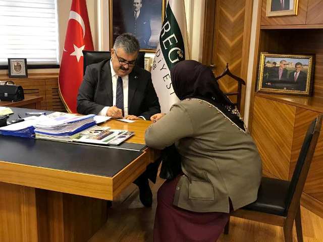 Başkan Özgüven: Hemşehrilerimizle her daim beraberiz