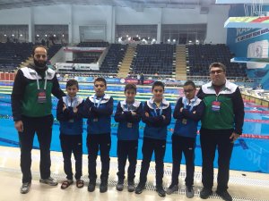 Selçuklu Belediyesporlu kulaçlardan 5 madalya