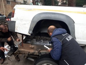 Kahramanmaraş’ta 2 bin 500 paket kaçak sigara ele geçirildi