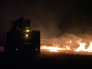 180 dekar alan kül oldu!