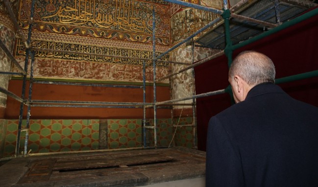 4. Murad'dan sonra ilk gören Erdoğan oldu!