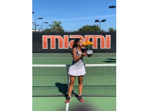 Genç tenisçiden önemli başarı