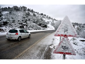 Tekirdağ'da kar yağışı