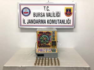 Kafede kumar makinesi ele geçirildi
