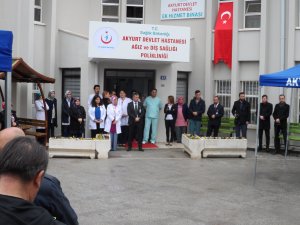 Akyurt ağız ve diş sağlığı polikliniği açıldı