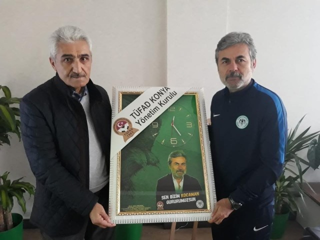 TÜFAD, Kocaman’ı ziyaret etti