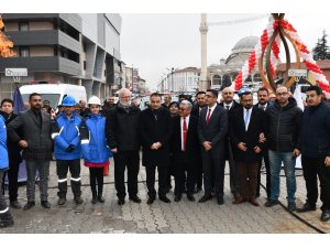 Kulu'ya doğalgaz verildi