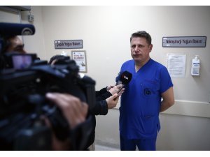 Sarhoş sanılan kişinin kafasında mermi tespit edilmesi