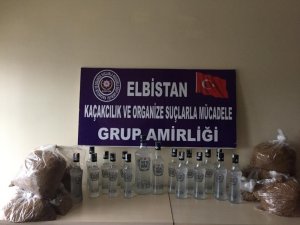 Kahramanmaraş’ta kaçak içki operasyonunda 8 gözaltı
