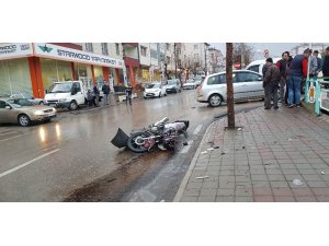Tosya’da trafik kazası: 1 yaralı