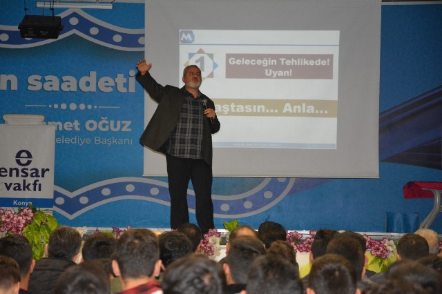 Çumra'da "Gençlik Söyleşileri" devam ediyor