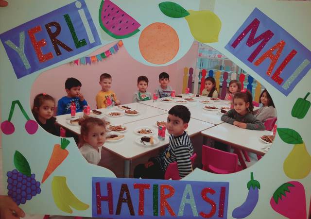 Karatay Belediyesi kreşinde yerli malı haftası