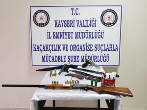 Kayseri’de tarihi eser operasyonu