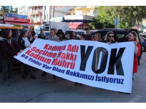 Antalyalı kadınlardan ’kadın aday’ gösterilmemesine tepki