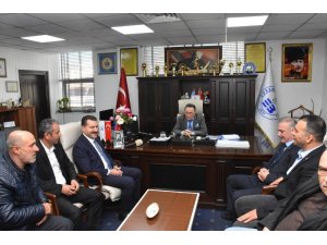 Başkan Yılmaz’dan, Başkan Saka’ya ziyaret