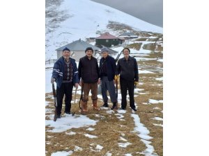 Yayla evlerine ayıların girdiğini duyunca tüfeklerini alıp yaylaya çıktılar