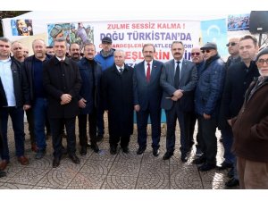 Başkan Şahin’den Doğu Türkistan’daki zulme tepki