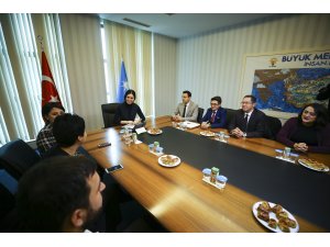 Karaaslan, Çevre Mühendisleri Odası heyetini kabul etti