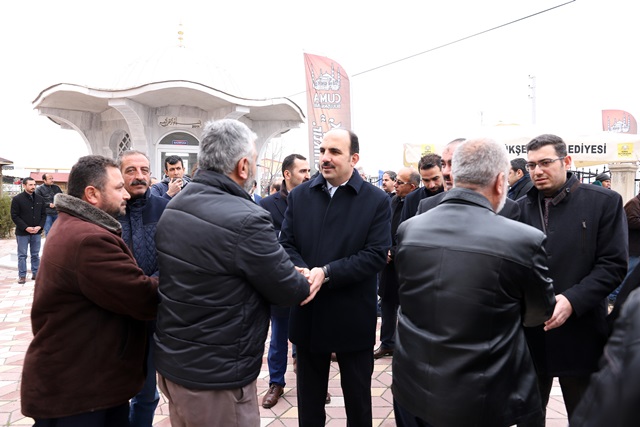 Başkan Altay Konimsan’da Esnaflarla Buluştu