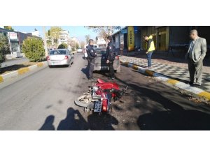 Adıyaman’da motosiklet devrildi: 1 yaralı