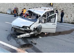 Gümüşhane’de trafik kazası: 6 yaralı