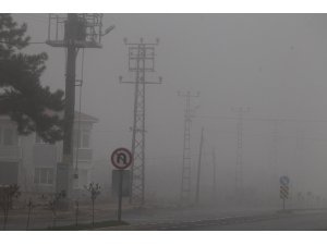 Kırklareli'nde yoğun sis