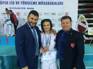 Judoda İrem Korkmaz Türkiye şampiyonu