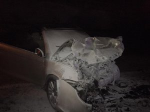 Trabzon’da trafik kazası: 1 ölü, 1 yaralı