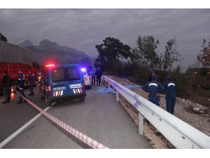 Antalya’da motosikletli gencin feci ölümü
