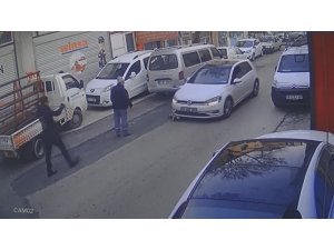 Köpeği ezdi, arkasına bakmadan kaçtı... O anlar kameraya yansıdı