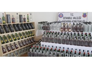 Jandarmadan yılbaşı öncesi sahte içki operasyonu