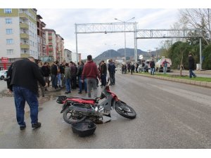 Ünye’de trafik kazası: 1 yaralı