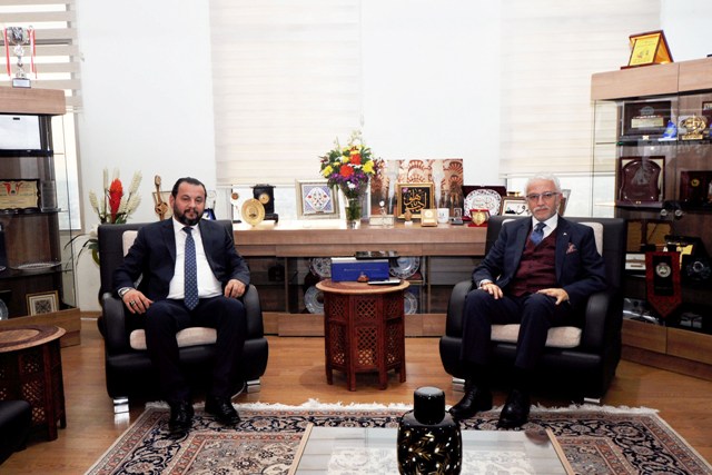 KMÜ’den Rektör Zorlu’ya ziyaret