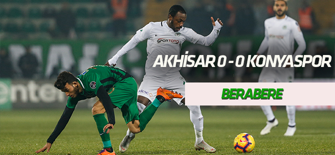 Akhisar 0 - 0 Konyaspor