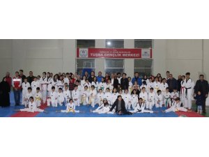 Van’da tekvando kuşak sınavı
