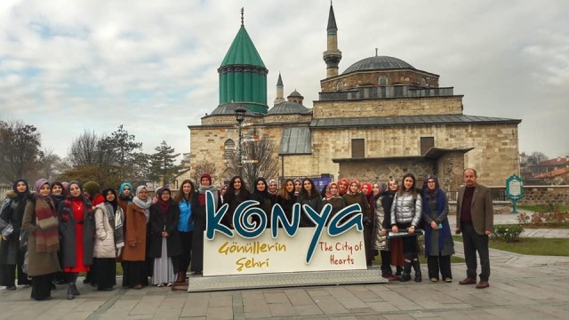 Kayseri Gençlik Merkezleri Şeb-i Arus törenlerine katıldı