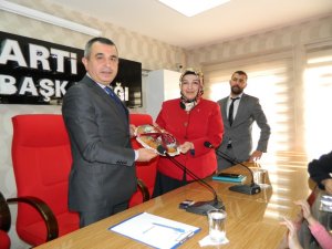 Doğanşehir AK Parti Kadın Kolları’ndan Koca’ya ziyaret