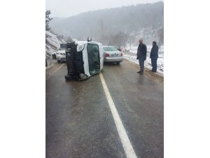 Emet’te trafik kazası: 2 yaralı