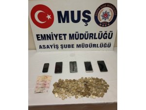 Muş’ta hırsızlık operasyonu: 3 tutuklama