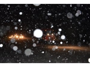 Denizli’de kar yağışı