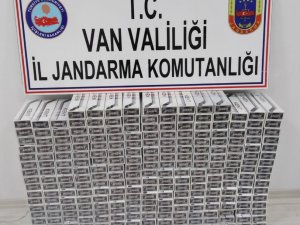 Van’da 8 bin 80 paket kaçak sigara ele geçirildi