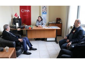 Başkan Adayı Takva’dan İHA’ya ziyaret