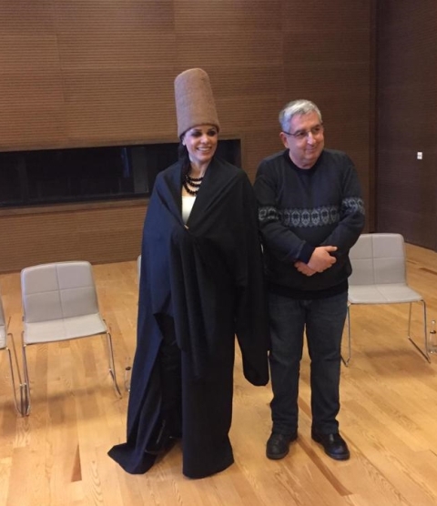 Ünlü sanatçı Yasmin Levy sema yapmayı öğrenecek