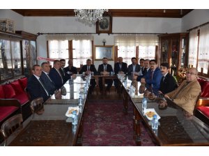 MHP İl Başkanı Aydın, kurum ziyaretlerini sürdürüyor
