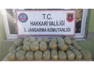Yüksekova’da 43 kilo esrar ele geçirildi
