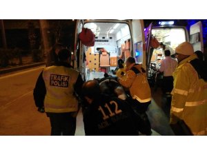 Aydın’daki kazaya oradan geçen sağlık ekibi müdahale etti