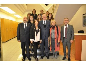 Kadın girişimcilerden Topçuoğlu’na ziyaret